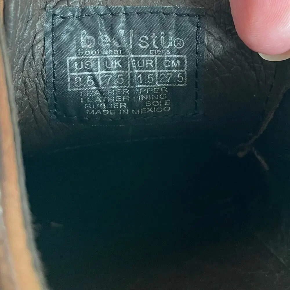 Bed Stu men's leather oxford lace up shoes size 8.5
